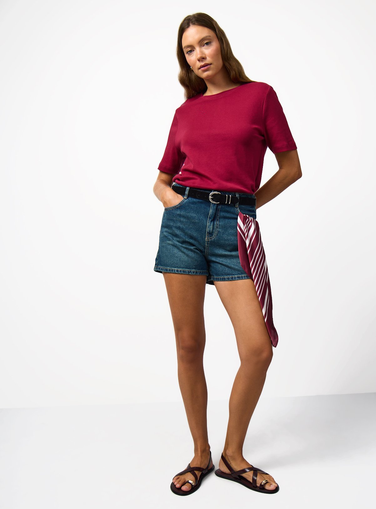 Berry Red Pure Cotton Ultimate T-Shirt 20 - Image 2 thumbnail
